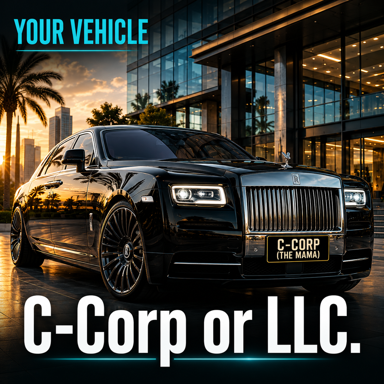The funding vehicle - C-Corp or LLC